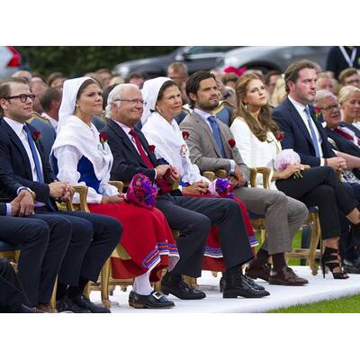 Die königliche Familie beim Victoriatag