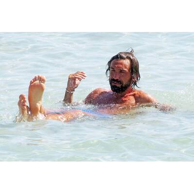 Andrea Pirlo kühlt sich ab