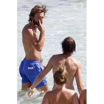 Andrea Pirlo kühlt sich ab