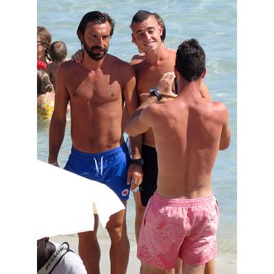 Andrea Pirlo kühlt sich ab