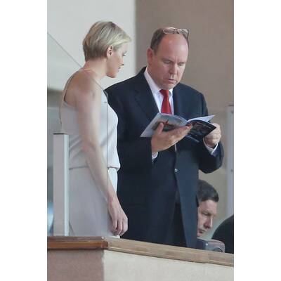 Charlène & Albert bei den 