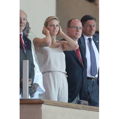 Charlène & Albert bei den 