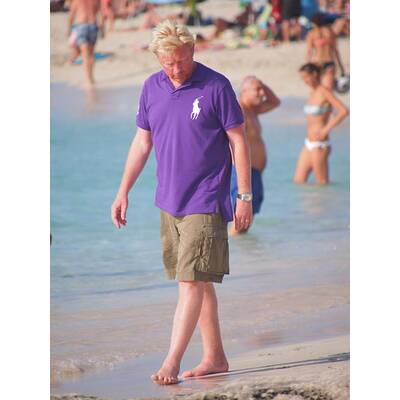Boris Becker: Ein Tennis-Ass macht Urlaub