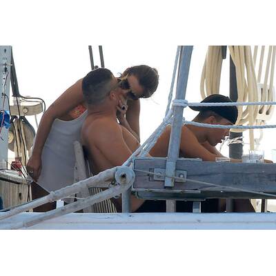 Ronaldo genießt den Strand-Urlaub mit seiner Familie