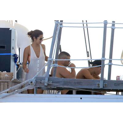 Ronaldo genießt den Strand-Urlaub mit seiner Familie