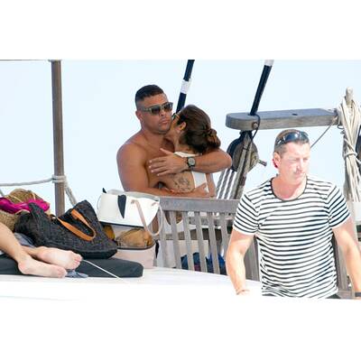 Ronaldo genießt den Strand-Urlaub mit seiner Familie