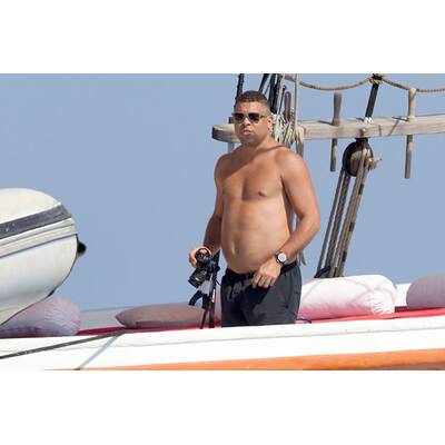 Ronaldo genießt den Strand-Urlaub mit seiner Familie