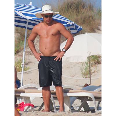 Ronaldo genießt den Strand-Urlaub mit seiner Familie