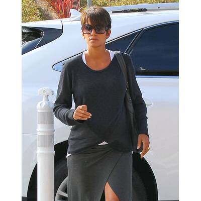 Halle Berry und Olivier Martinez gehen mit Nahla ins Kino