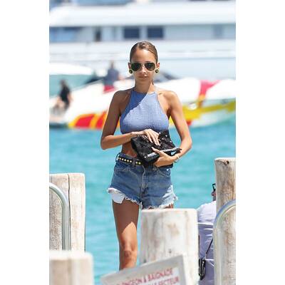 Nicole Richie im Urlaub in St. Tropez
