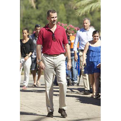 Prinz Felipe in Palma de Mallorca