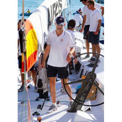 Prinz Felipe in Palma de Mallorca