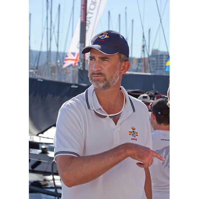 Prinz Felipe in Palma de Mallorca