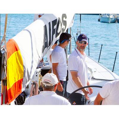 Prinz Felipe in Palma de Mallorca