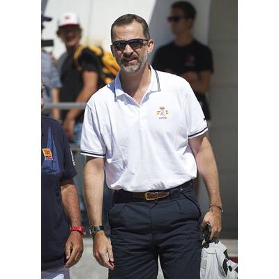 Prinz Felipe in Palma de Mallorca