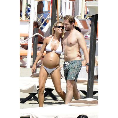 Michelle Hunziker & Tomaso Trussardi