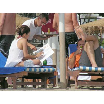 Eva Longoria & Ernesto Arguello auf Urlaub in Marbella