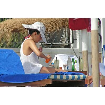 Eva Longoria & Ernesto Arguello auf Urlaub in Marbella