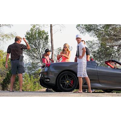 Paris Hilton: Dreh auf Ibiza