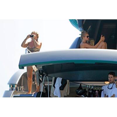 Leonardo DiCaprio & Toni Garrn genießen den Urlaub