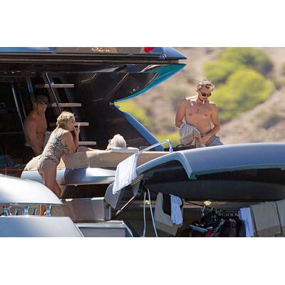 Leonardo DiCaprio & Toni Garrn genießen den Urlaub