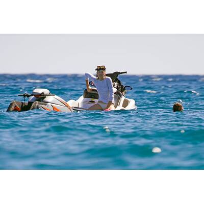 Leonardo DiCaprio & Toni Garrn genießen den Urlaub