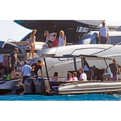 Leonardo DiCaprio & Toni Garrn genießen den Urlaub