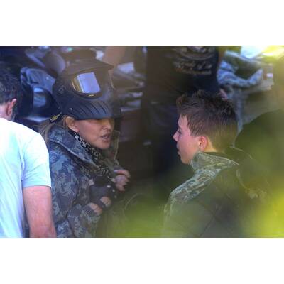 Madonna feiert Roccos Geburtstag