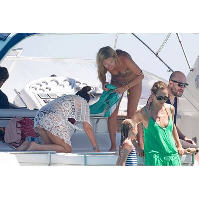 Kate Moss geht baden
