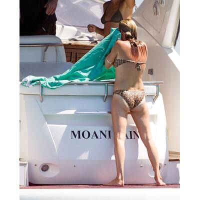 Kate Moss geht baden