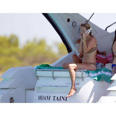 Kate Moss geht baden