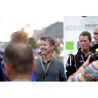 Prinz Frederik nimmt am Ironman-Triathlon teil