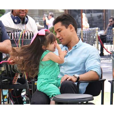 Mario Lopez' Töchterchen Gia ist ein Papa-Kind