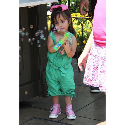 Mario Lopez' Töchterchen Gia ist ein Papa-Kind