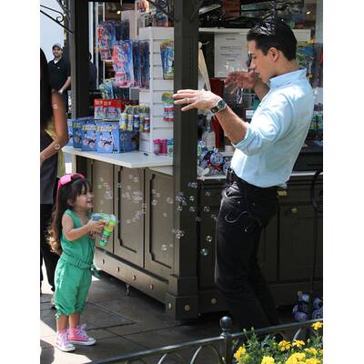 Mario Lopez' Töchterchen Gia ist ein Papa-Kind