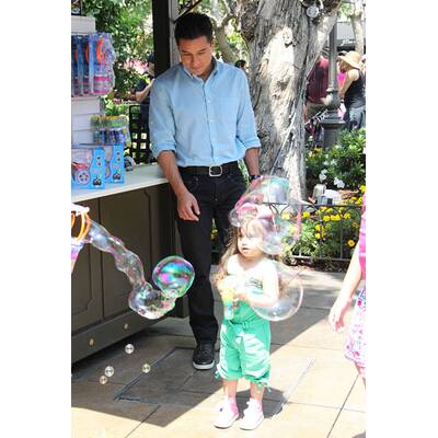 Mario Lopez' Töchterchen Gia ist ein Papa-Kind