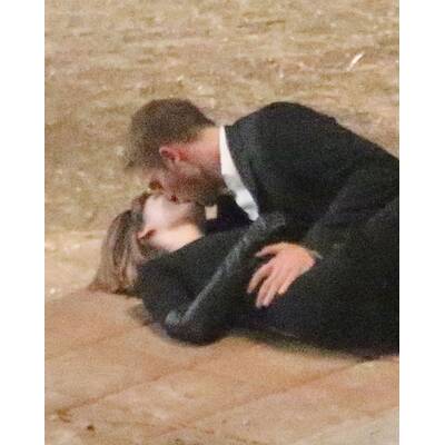 Robert Pattinson & Mia Wasikowska beim Filmdreh