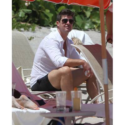 Robin Thicke mit Sohnemann Julian