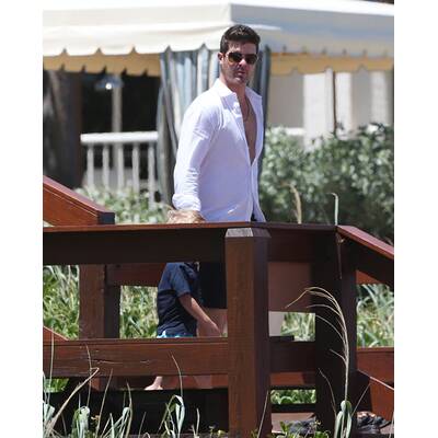 Robin Thicke mit Sohnemann Julian