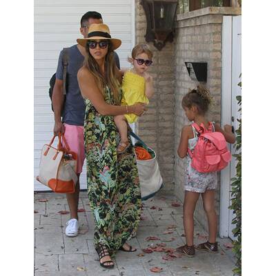 Jessica Alba genießt Auszeit mit der Familie