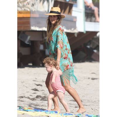 Jessica Alba genießt Auszeit mit der Familie