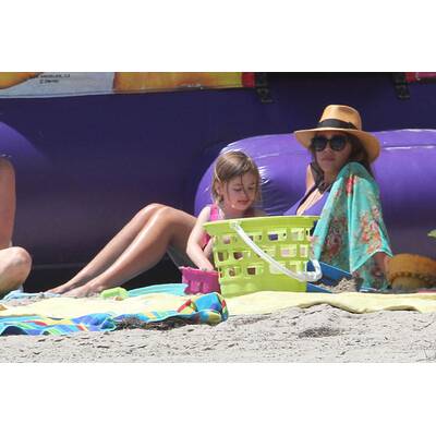 Jessica Alba genießt Auszeit mit der Familie
