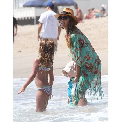 Jessica Alba genießt Auszeit mit der Familie