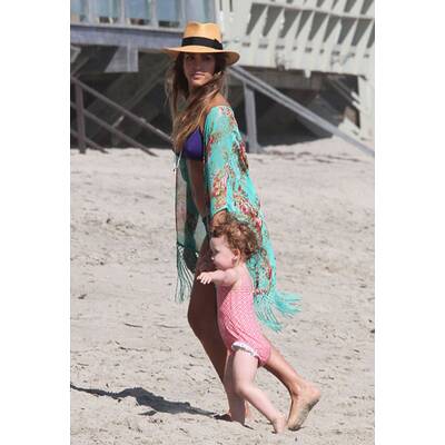 Jessica Alba genießt Auszeit mit der Familie
