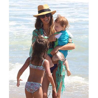 Jessica Alba genießt Auszeit mit der Familie