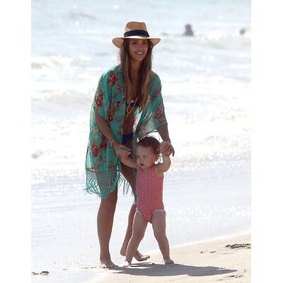 Jessica Alba genießt Auszeit mit der Familie