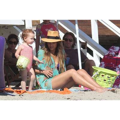 Jessica Alba genießt Auszeit mit der Familie