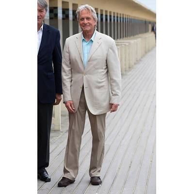 Michael Douglas kann wieder lachen