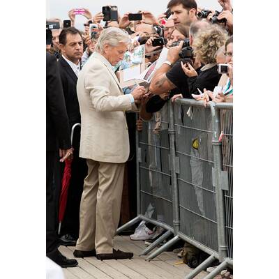 Michael Douglas kann wieder lachen