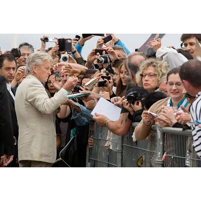 Michael Douglas kann wieder lachen